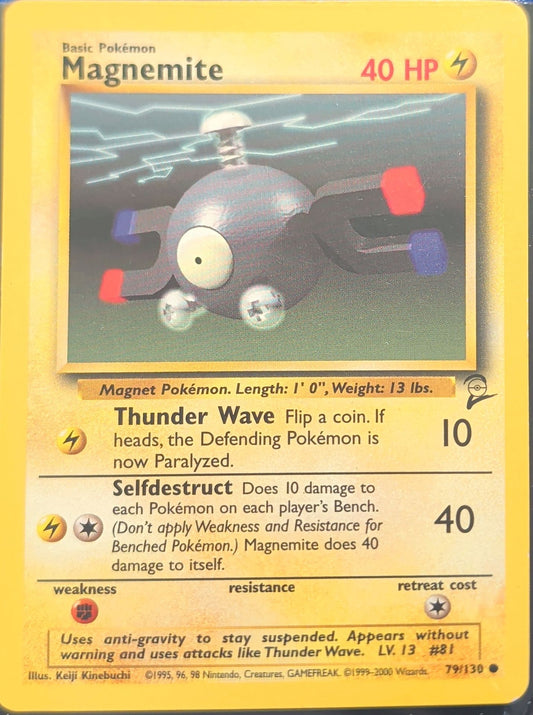 Magnemite Common Base Set 2 079/130 MP