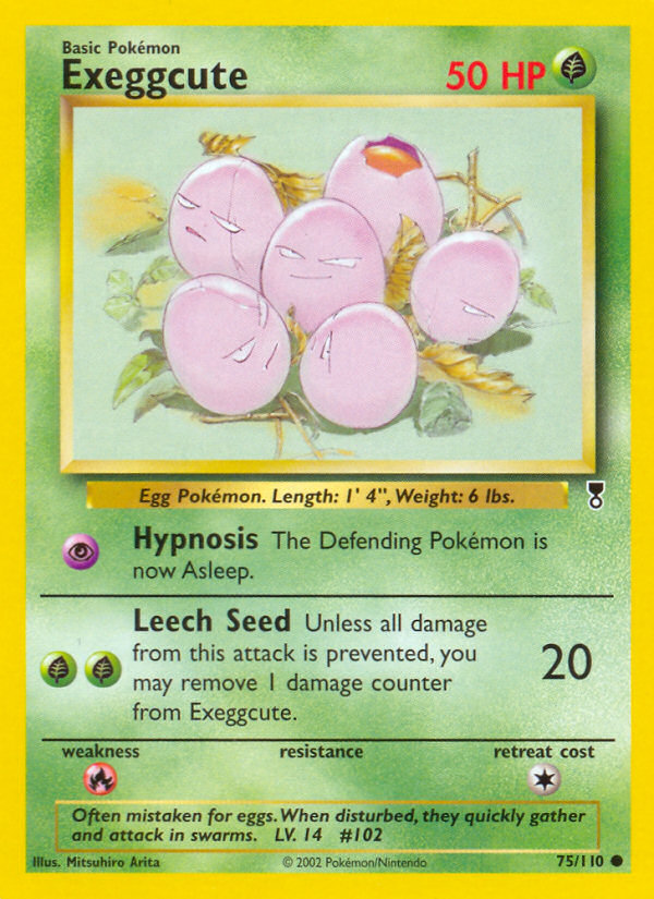 Exeggcute 75/110 — Pokémon Legendary Collection
