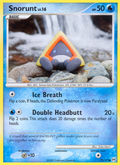 Snorunt 75/99 Pokémon Arceus (2009) English card — catalogue reference