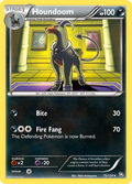 Houndoom 75/124 Pokémon Dragons Exalted (2012) English card — catalogue reference