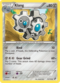 Klang 75/114 Pokémon Black & White (2011) English card — catalogue reference