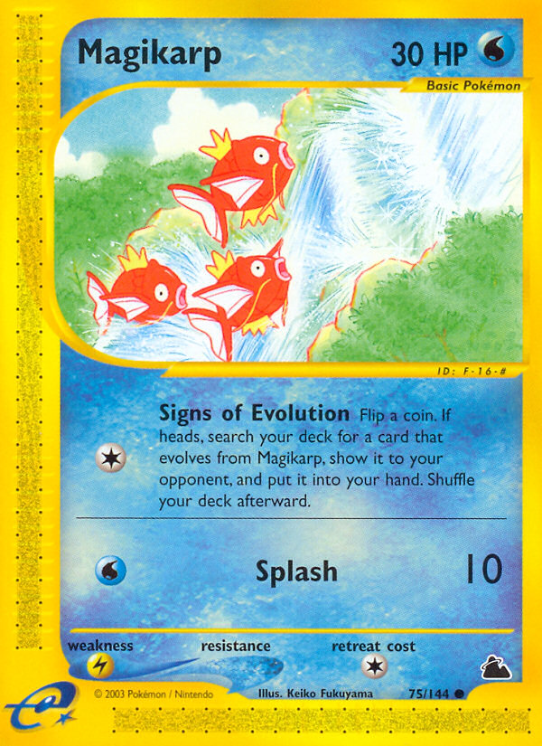 Magikarp 75/144 — Pokémon Skyridge