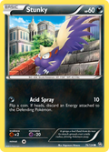 Stunky 76/124 Pokémon Dragons Exalted (2012) English card — catalogue reference