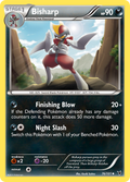 Bisharp 76/101 Pokémon Noble Victories (2011) English card — catalogue reference