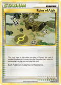 Ruins of Alph 76/90 Pokémon Undaunted (2010) English card — catalogue reference