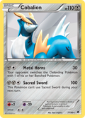Cobalion 77/98 Pokémon Emerging Powers (2011) English card — catalogue reference