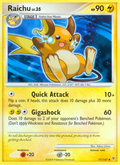 Raichu 77/147 Pokémon Supreme Victors (2009) English card — catalogue reference