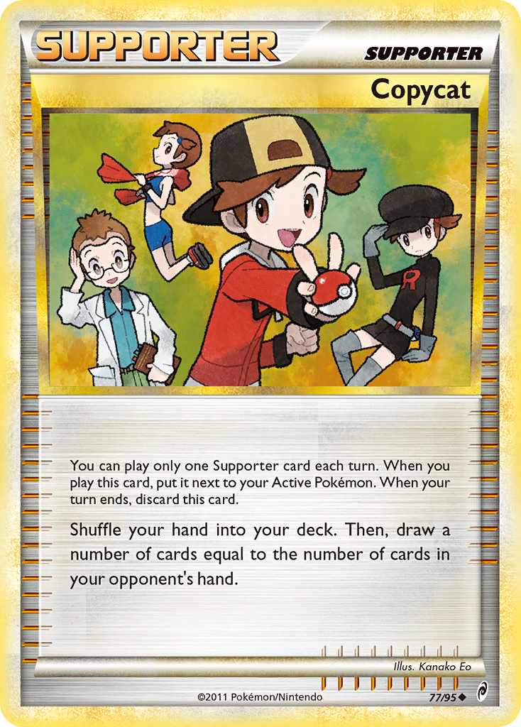 Copycat 77/95 Pokémon Call of Legends (2011) English card — catalogue reference