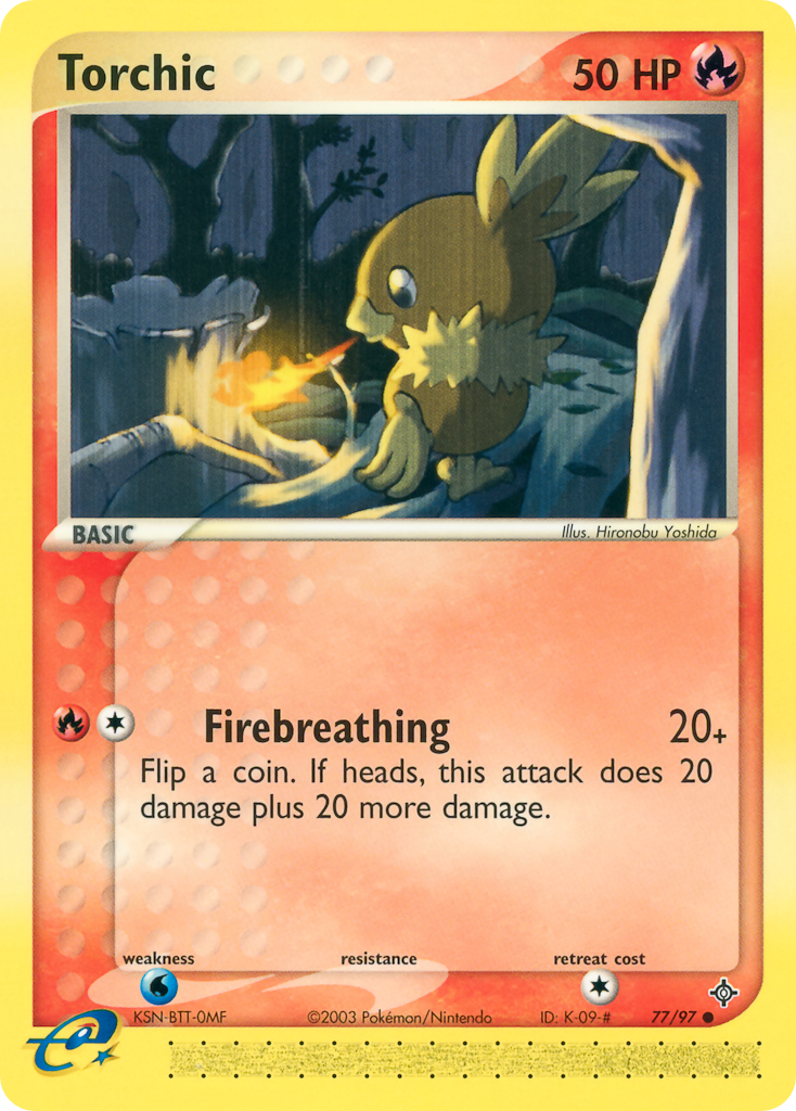 Torchic 77/97 — Pokémon EX Dragon