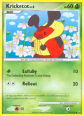 Kricketot 78/127 Pokémon Platinum (2009) English card — catalogue reference
