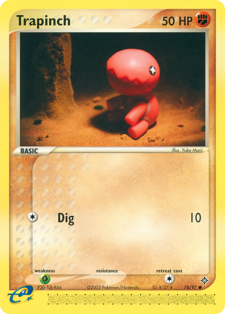 Trapinch 78/97 — Pokémon EX Dragon