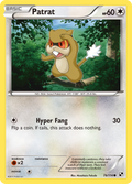 Patrat 78/114 Pokémon Black & White (2011) English card — catalogue reference