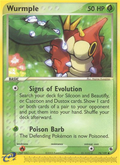 Wurmple 78/109 — Pokémon EX Ruby & Sapphire