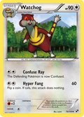 Watchog 79/114 Pokémon Black & White (2011) English card — catalogue reference