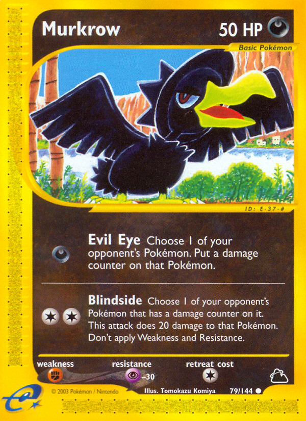 Murkrow 79/144 — Pokémon Skyridge