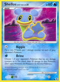Shellos East Sea 79/111 Pokémon Rising Rivals (2009) English card — catalogue reference