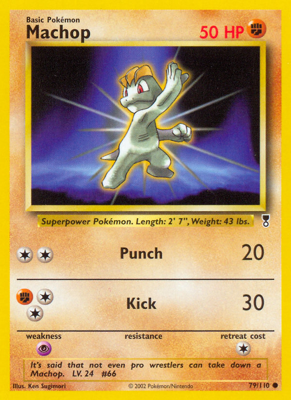 Machop 79/110 — Pokémon Legendary Collection
