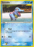 Totodile 79/101 Pokémon EX Hidden Legends 2004
