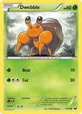 Dwebble 7/108 Pokémon Dark Explorers (2012) English card — catalogue reference