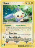 Minun 7/97 — Pokémon EX Dragon