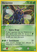 Heracross 7/101 Pokémon EX Hidden Legends 2004 Holo Rare card