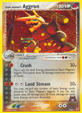 Team Magma's Aggron 7/95 — Pokémon EX Team Magma vs Team Aqua