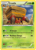 Crustle 7/101 Pokémon Noble Victories (2011) English card — catalogue reference
