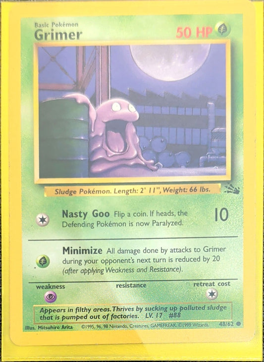 Grimer Common Fossil 48/62 MP