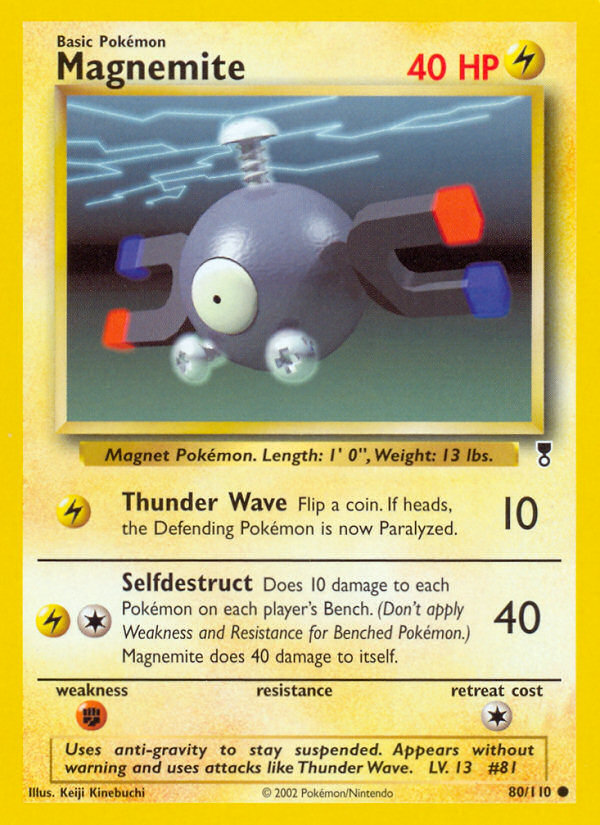 Magnemite 80/110 — Pokémon Legendary Collection