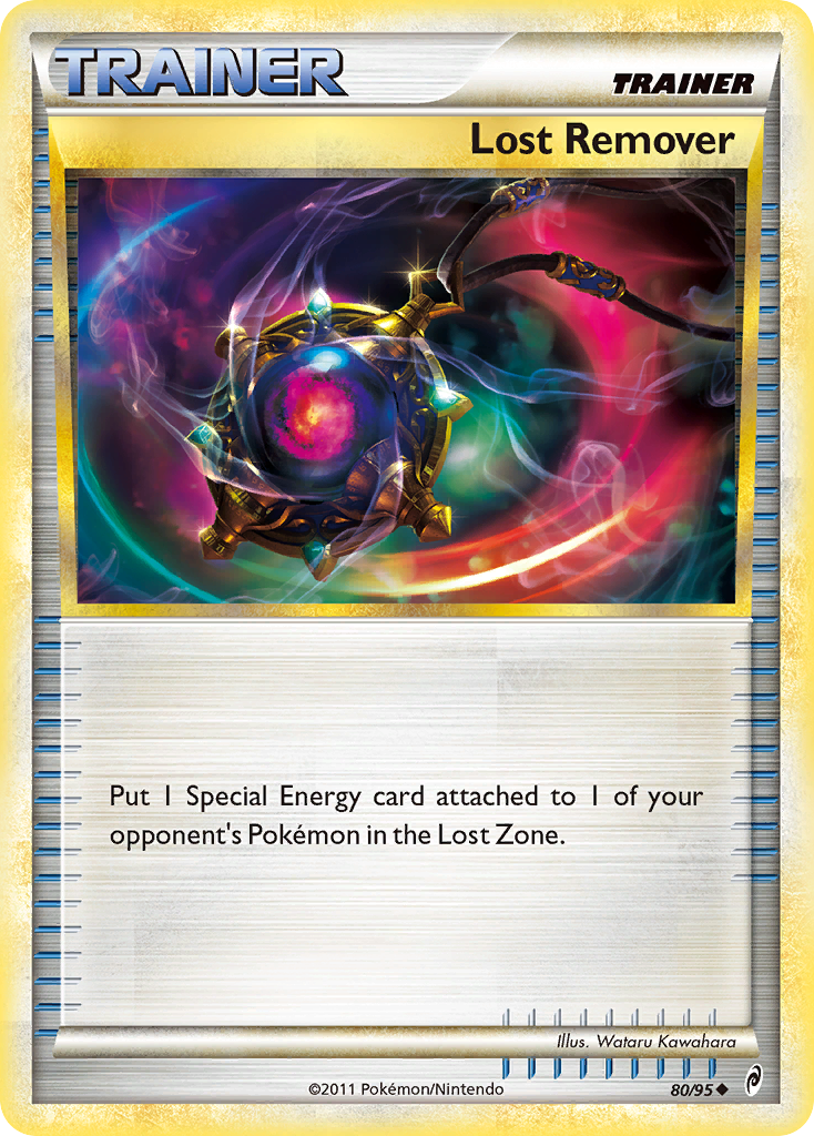 Lost Remover 80/95 Pokémon Call of Legends (2011) English card — catalogue reference