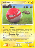 Voltorb 80/100 Pokémon Stormfront (2008) English card — catalogue reference