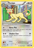 Persian 81/99 Pokémon Next Destinies (2012) English card — catalogue reference
