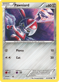 Pawniard 81/101 Pokémon Noble Victories (2011) English card — catalogue reference