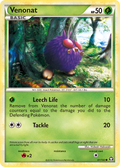 Venonat 81/102 Pokémon Triumphant (2010) English card — catalogue reference