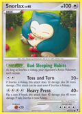 Snorlax 81/111 Pokémon Rising Rivals (2009) English card — catalogue reference