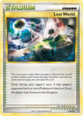 Lost World 81/95 Pokémon Call of Legends (2011) English card — catalogue reference