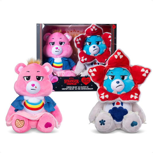 Care Bears - 30cm Stranger Things 2pk Eleven / Demogorgon