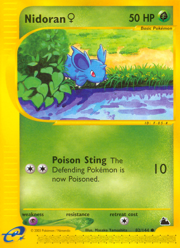 Nidoran ♀ 82/144 — Pokémon Skyridge