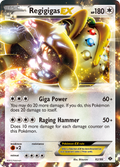 Regigigas-EX 82/99 Pokémon Next Destinies (2012) English card — catalogue reference