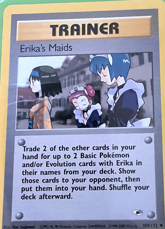 Erika's Maids Uncommon Gym Heroes 109/132 MP