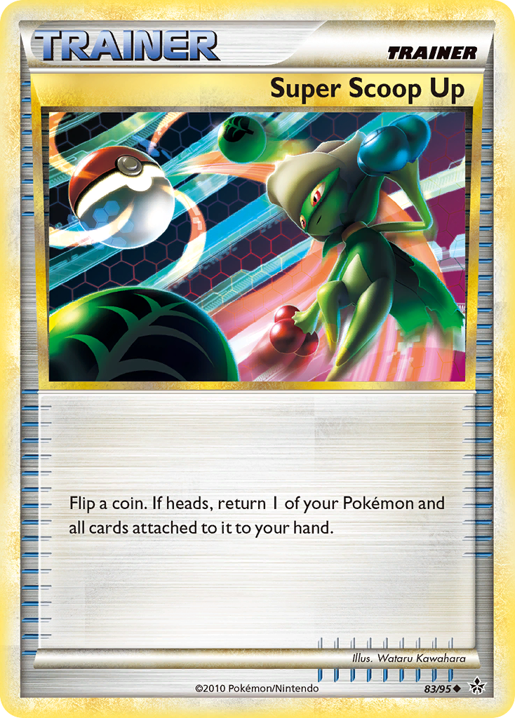 Super Scoop Up 83/95 Pokémon Unleashed (2010) English card — catalogue reference