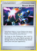 Bench Shield 83/99 Pokémon Arceus (2009) English card — catalogue reference