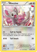 Minccino 84/99 Pokémon Next Destinies (2012) English card — catalogue reference