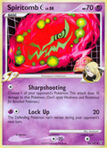 Spiritomb C 84/147 Pokémon Supreme Victors (2009) English card — catalogue reference