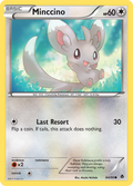 Minccino 84/98 Pokémon Emerging Powers (2011) English card — catalogue reference