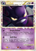 Crobat 84/95 Pokémon Unleashed (2010) English card — catalogue reference