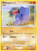 Nosepass 84/127 Pokémon Platinum (2009) English card — catalogue reference