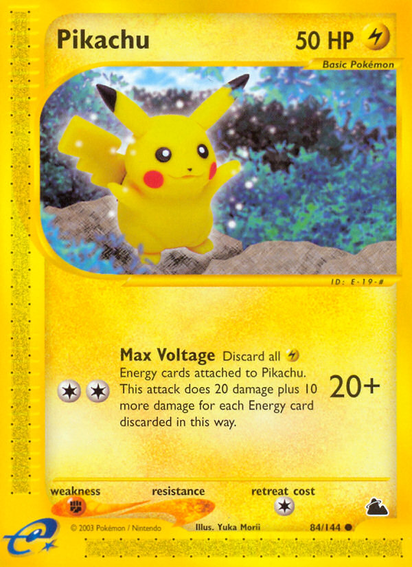 Pikachu 84/144 — Pokémon Skyridge