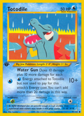 Totodile 85/105 — Pokémon Neo Destiny