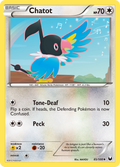 Chatot 85/108 Pokémon Dark Explorers (2012) English card — catalogue reference